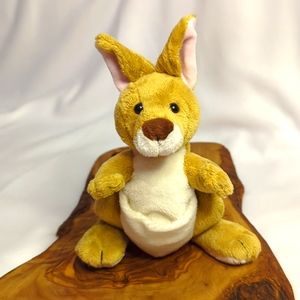 🛍️ Ganz Webkinz 9” Retired Kangaroo Brown Plush Stuffed Animal Toy - No Code
